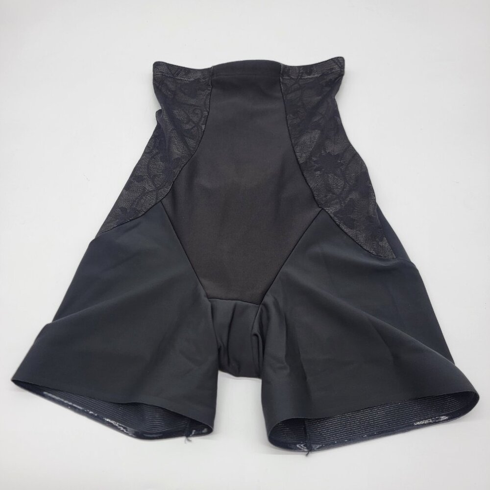 NAOMI NICOLE Shapewear Shapes Your Curves Black High Waist Brief Panty Sz S